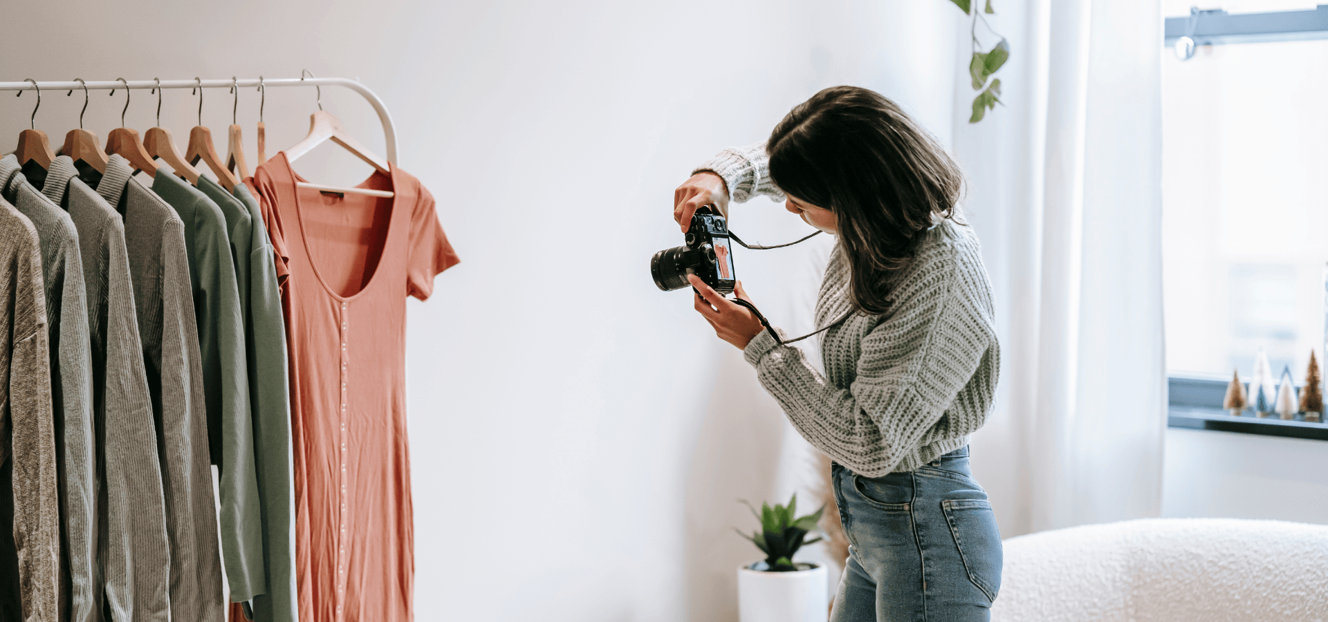 באנר מכירת בגדים יד שנייה